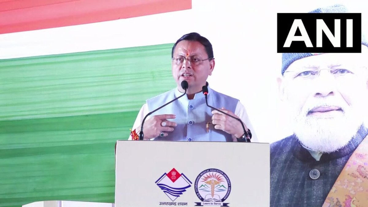 Dhami announces support schemes for Class 6-12 students and athletes, pledges help for talent